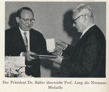 1972 Konrad Lang (Forschermedaille)