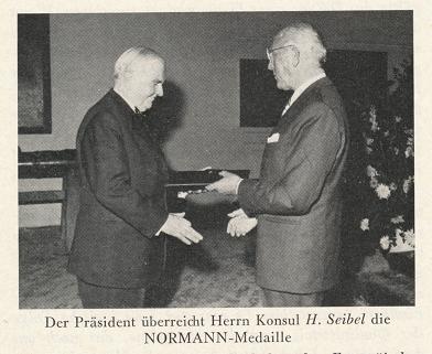 1977 Konsul Heinz Seibel (Fördermedaille)